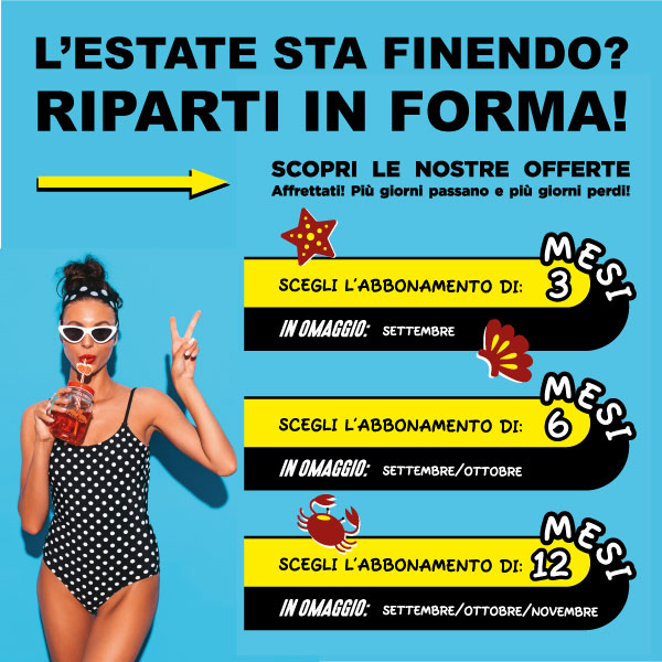 Offerte palestra Settembre 2023.